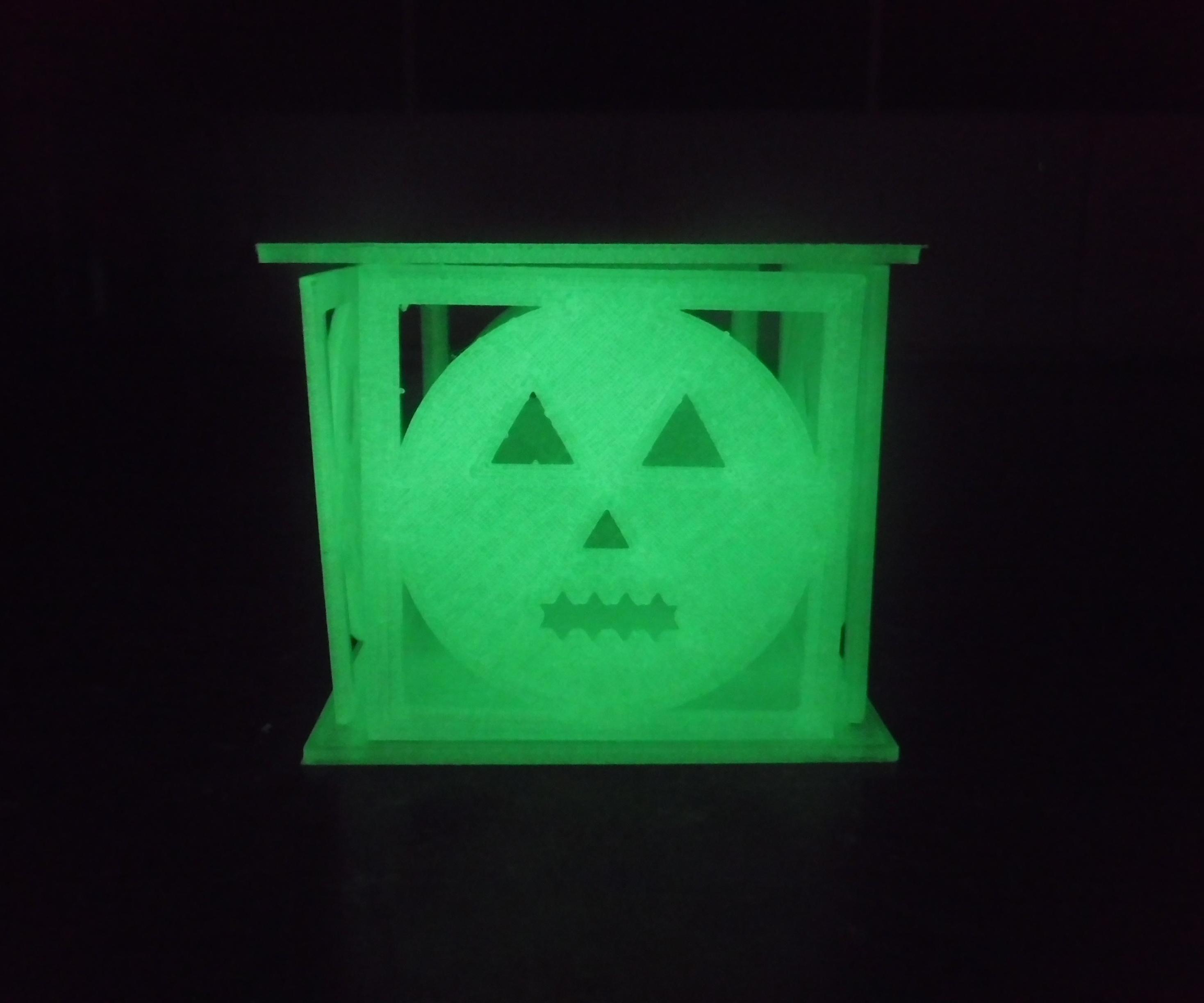 Artificial Jack-O'-lantern