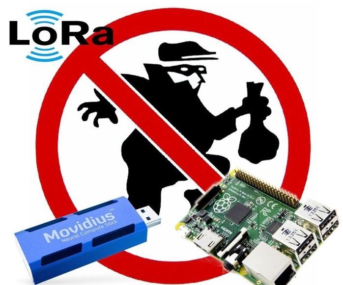 LoRa + Neural Network Security System