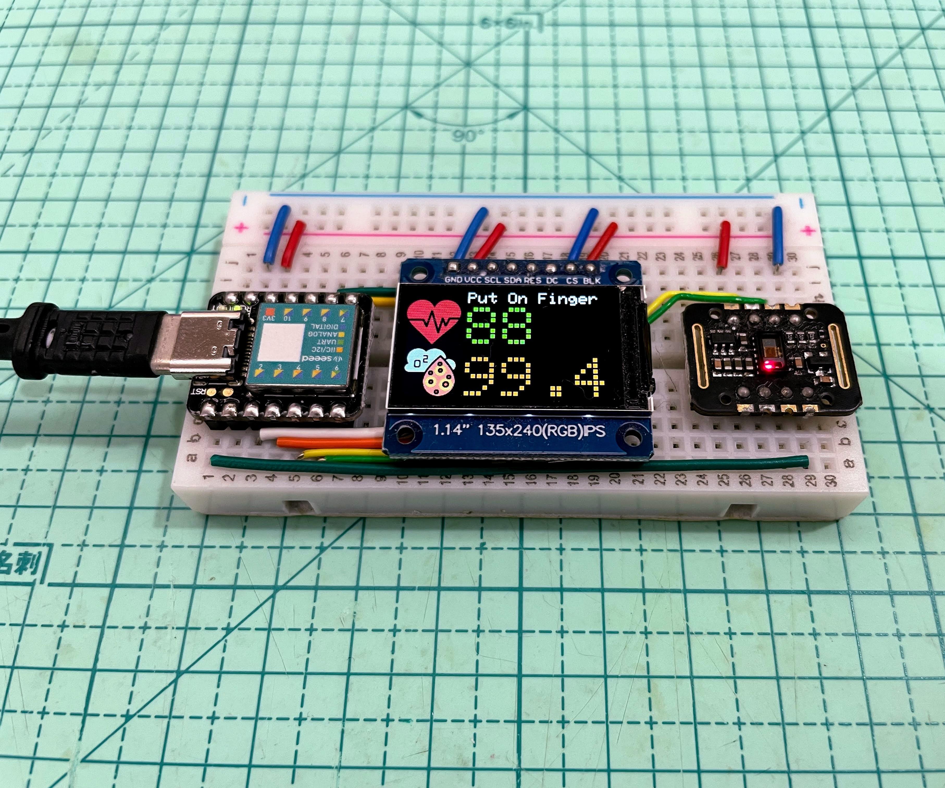 Blood Oxygen Heart Rate Meter