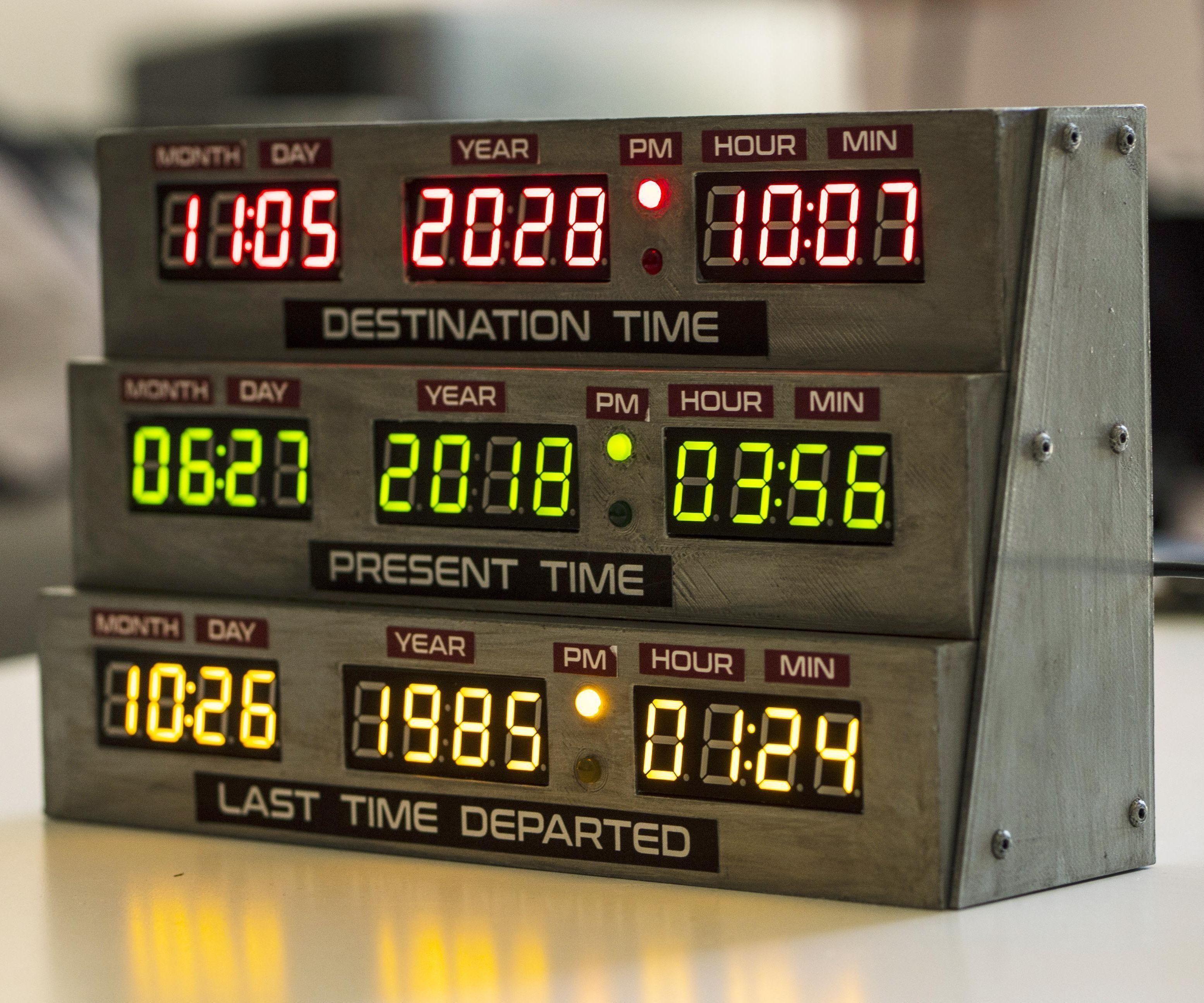 Back to the Future Clock - RTC MODULE