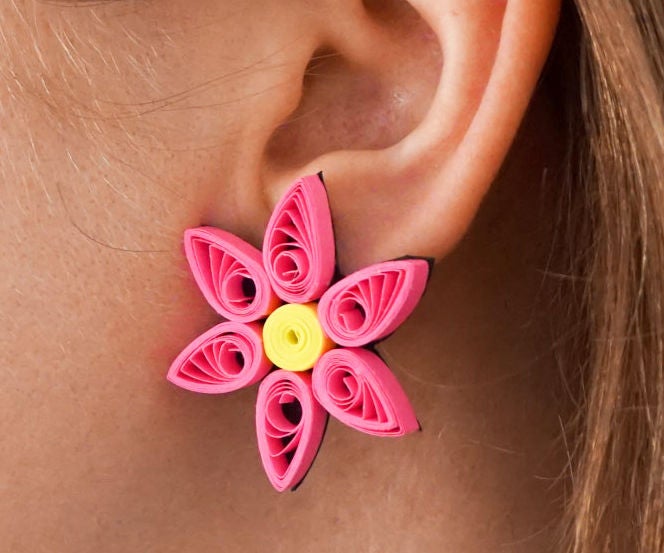DIY 3 X Quilled Paper Earrings - in Under 1 Hour! | Beginner Quilling Tutorial