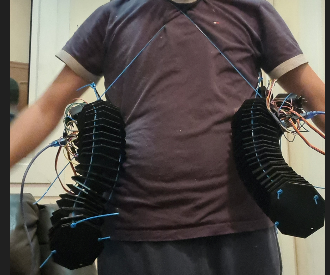 2 Wearable Continuem Arm Limbs Using Fusing 360