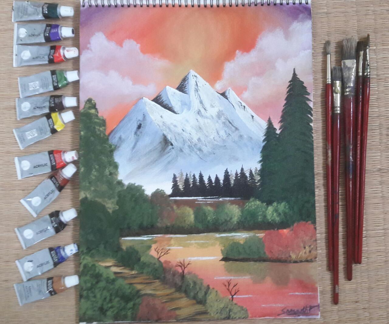 Landscape Painting With Acrylics for Beginners