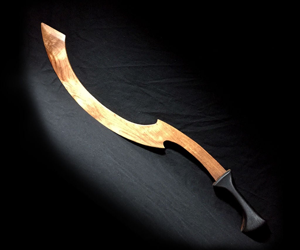 How to Make a Khopesh Wooden Sword