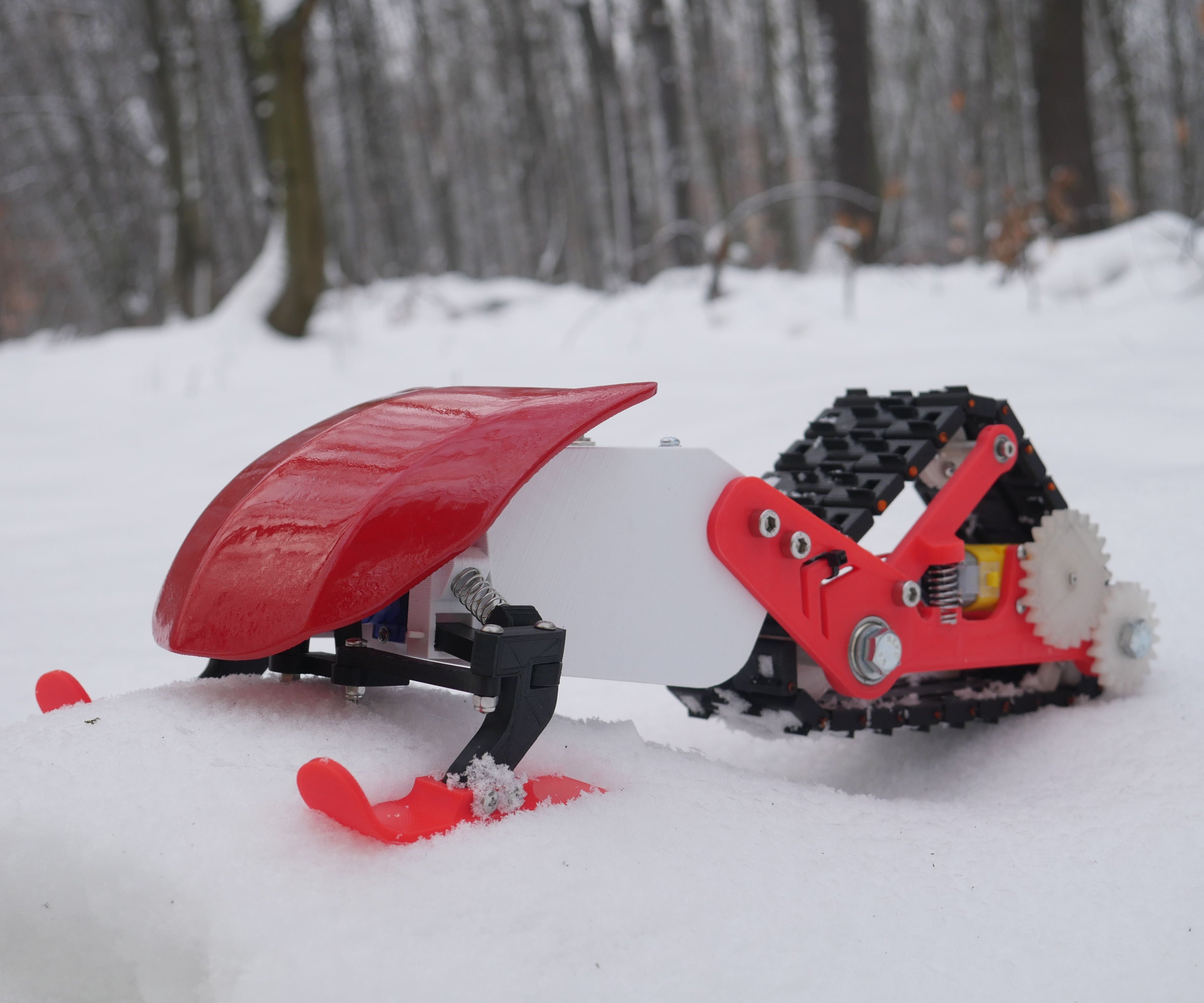3D Printed Snowmobile