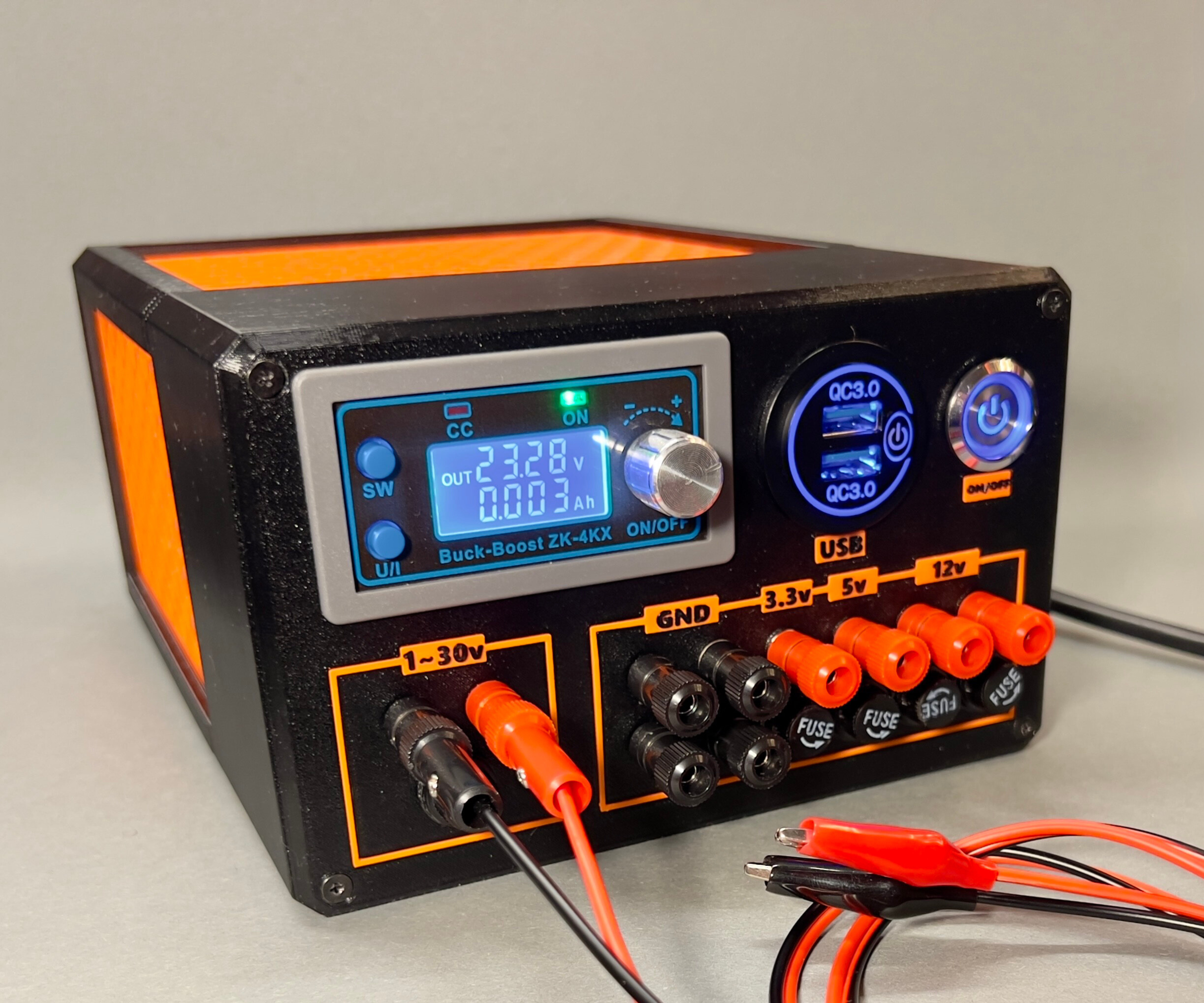 Upcycled ATX: Build Your Own Lab Bench Power Supply