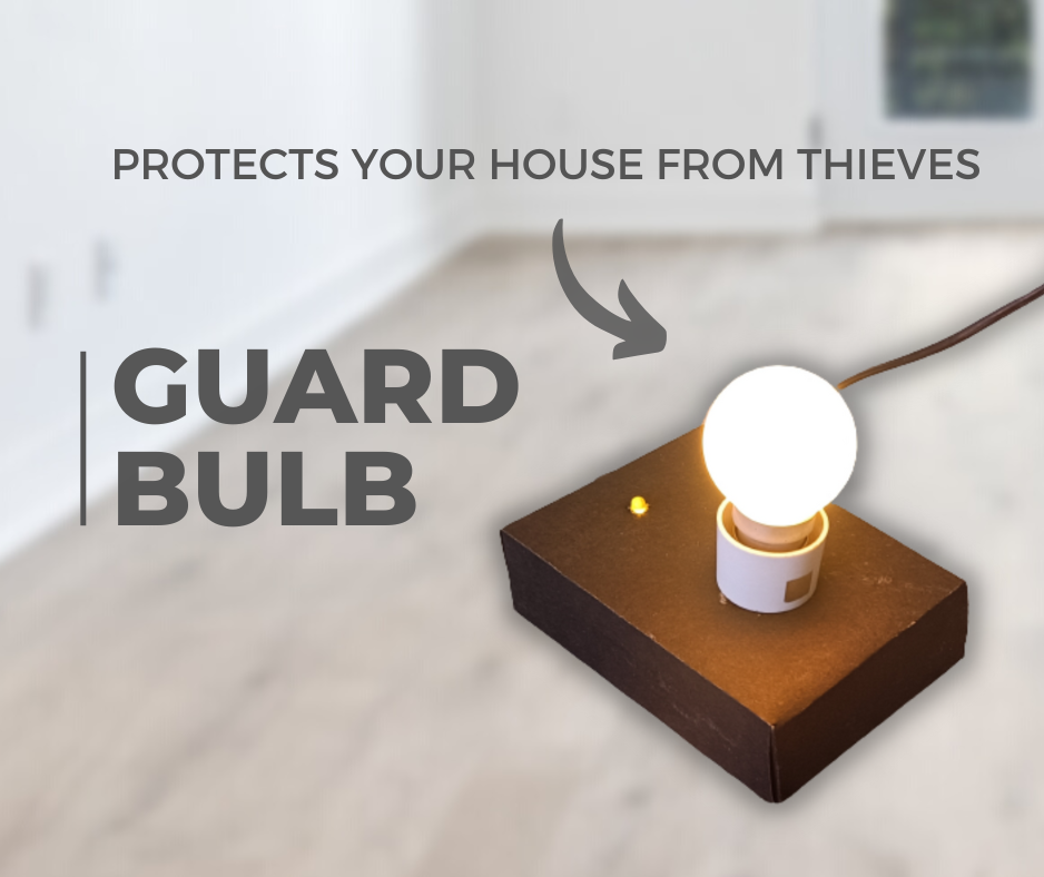 Guard Bulb - Protects Your House When You Are Away