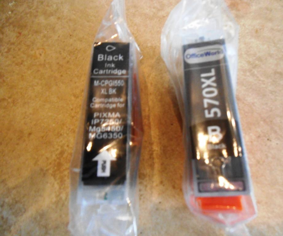 HACK CANON 570-SERIES INKJET CARTRIDGES TO REPLACE 550-SERIES (FITS MG5550 PRINTER)