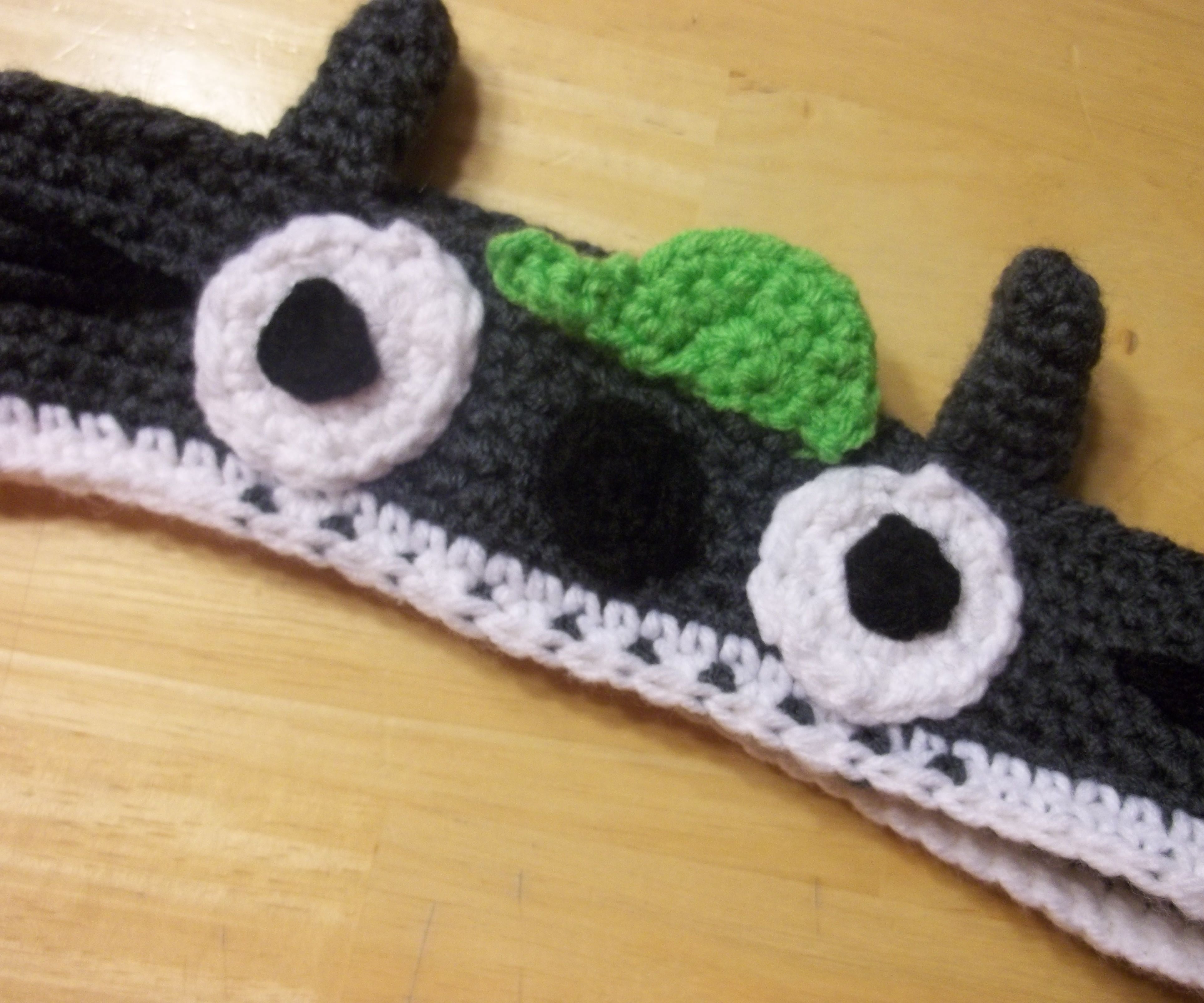 Easy Crocheted Totoro Headband
