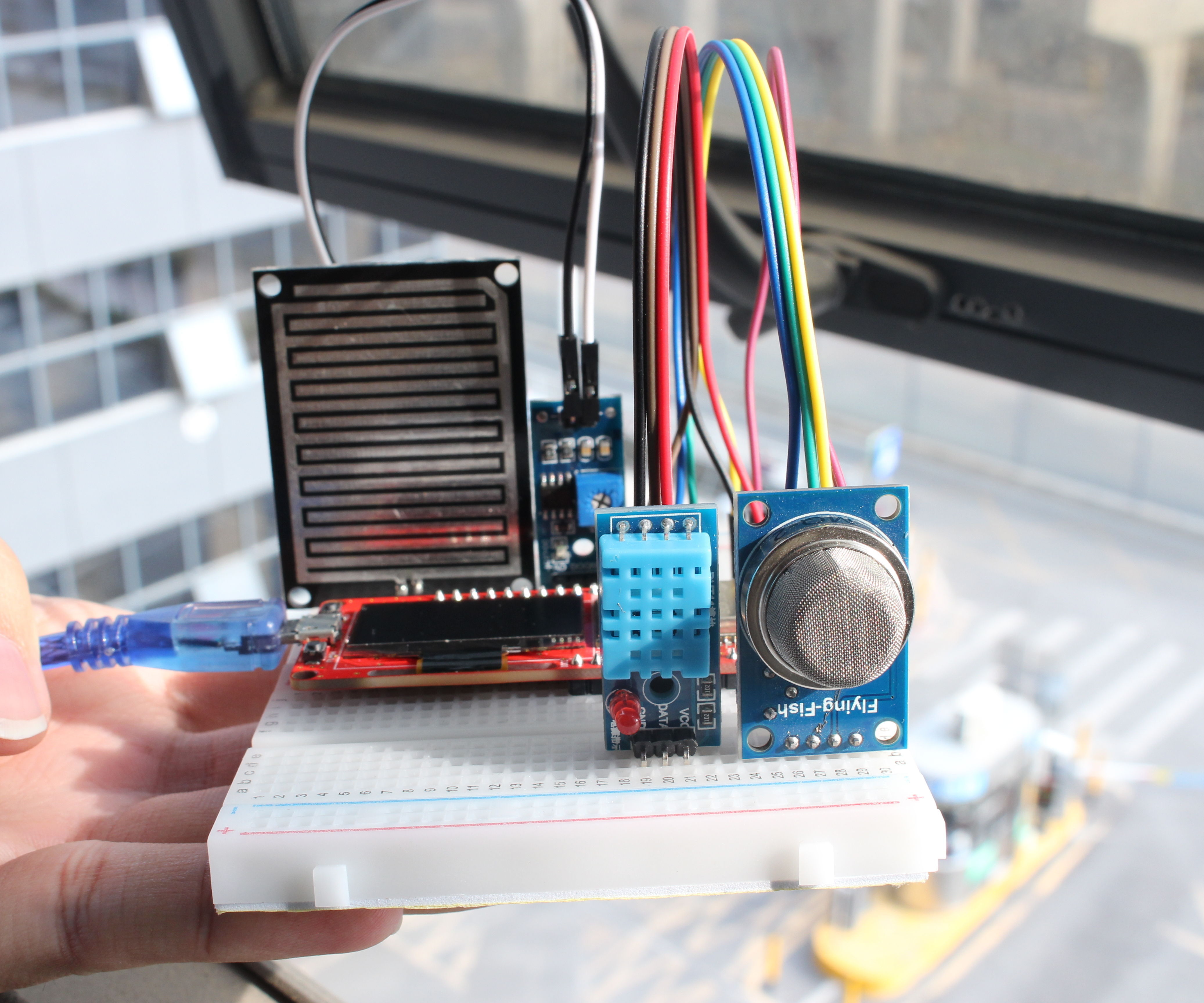 MicroPython Program：Mini Weather Station