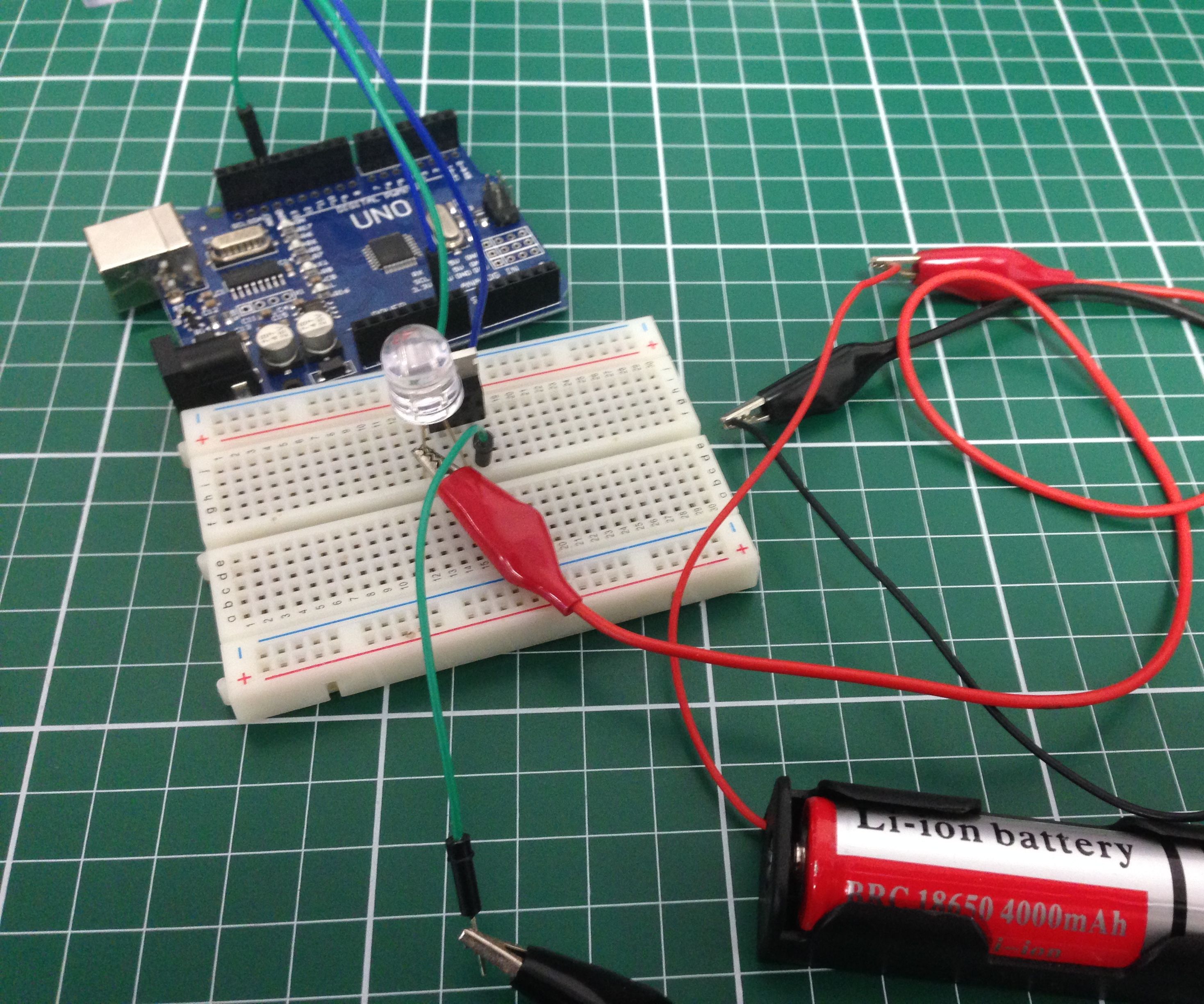 Switching High Current Loads With Arduino(Logic Level Mosfet FQP30N06L)