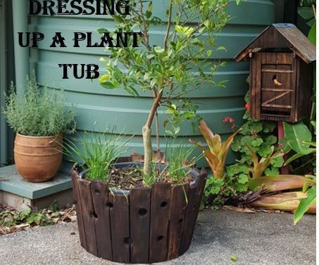 Planter Tub Cover