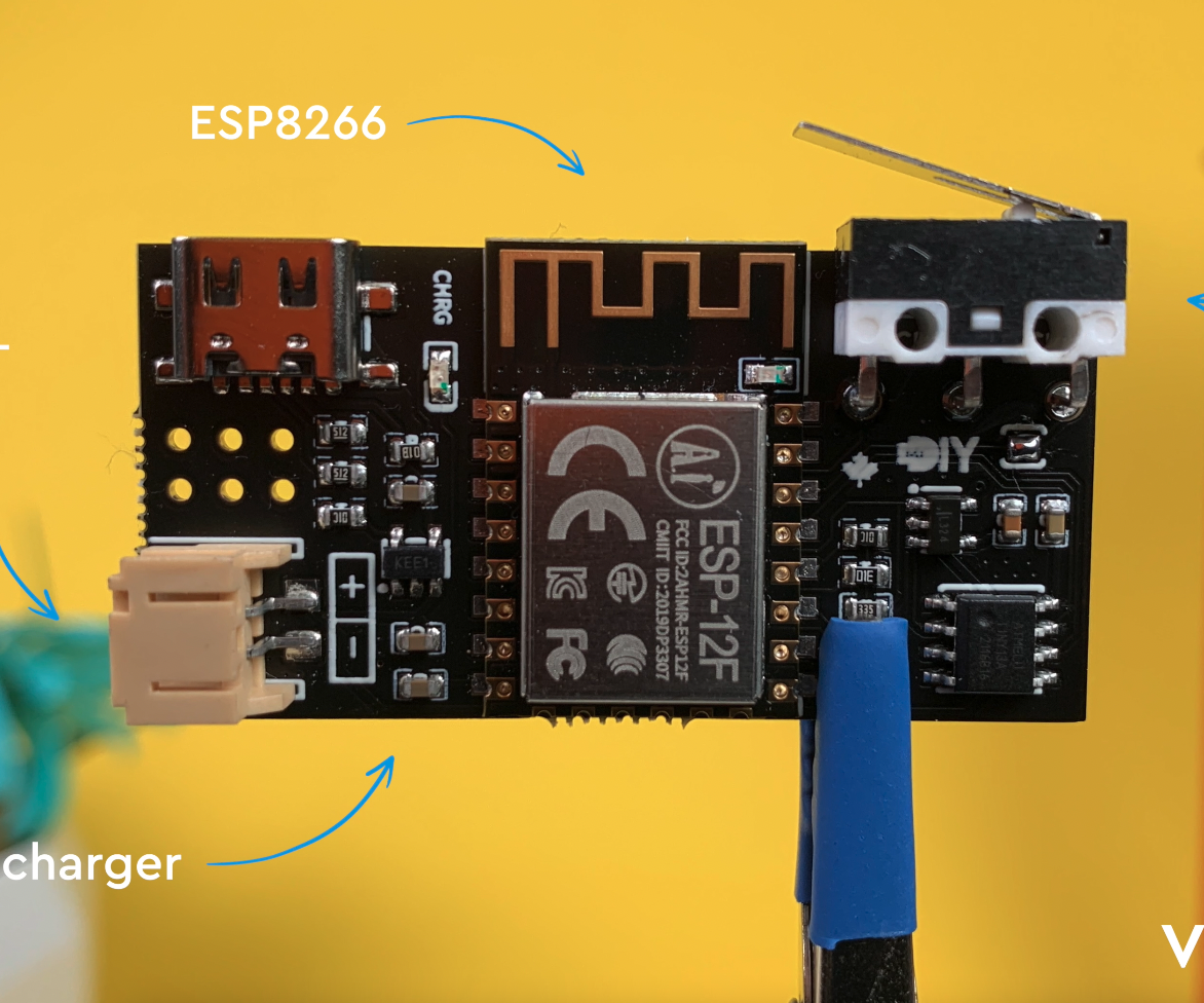 Ultra Low Power Contact Sensor Using ESP8266 (Version 3)