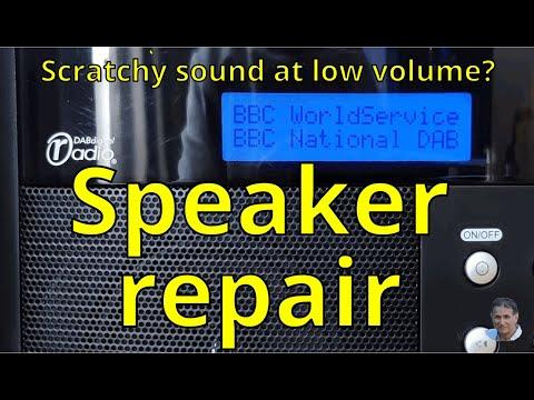 Saving a Worn-out 'scratchy' Speaker