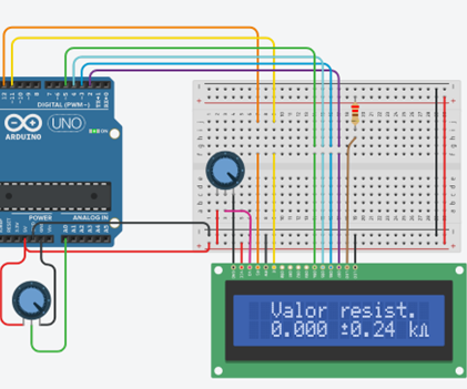 Prototipo De Un Ohmímetro En Arduino