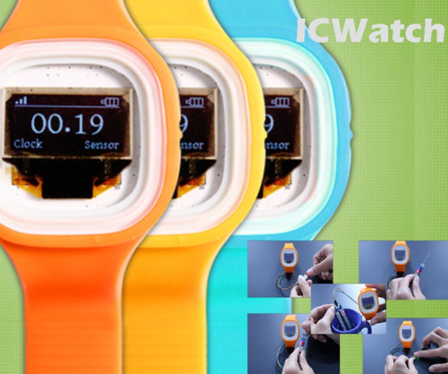 ICWatch: DIY Your Unique Wearable Smart Watch