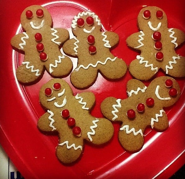 Decorating Gingerbread Cookies