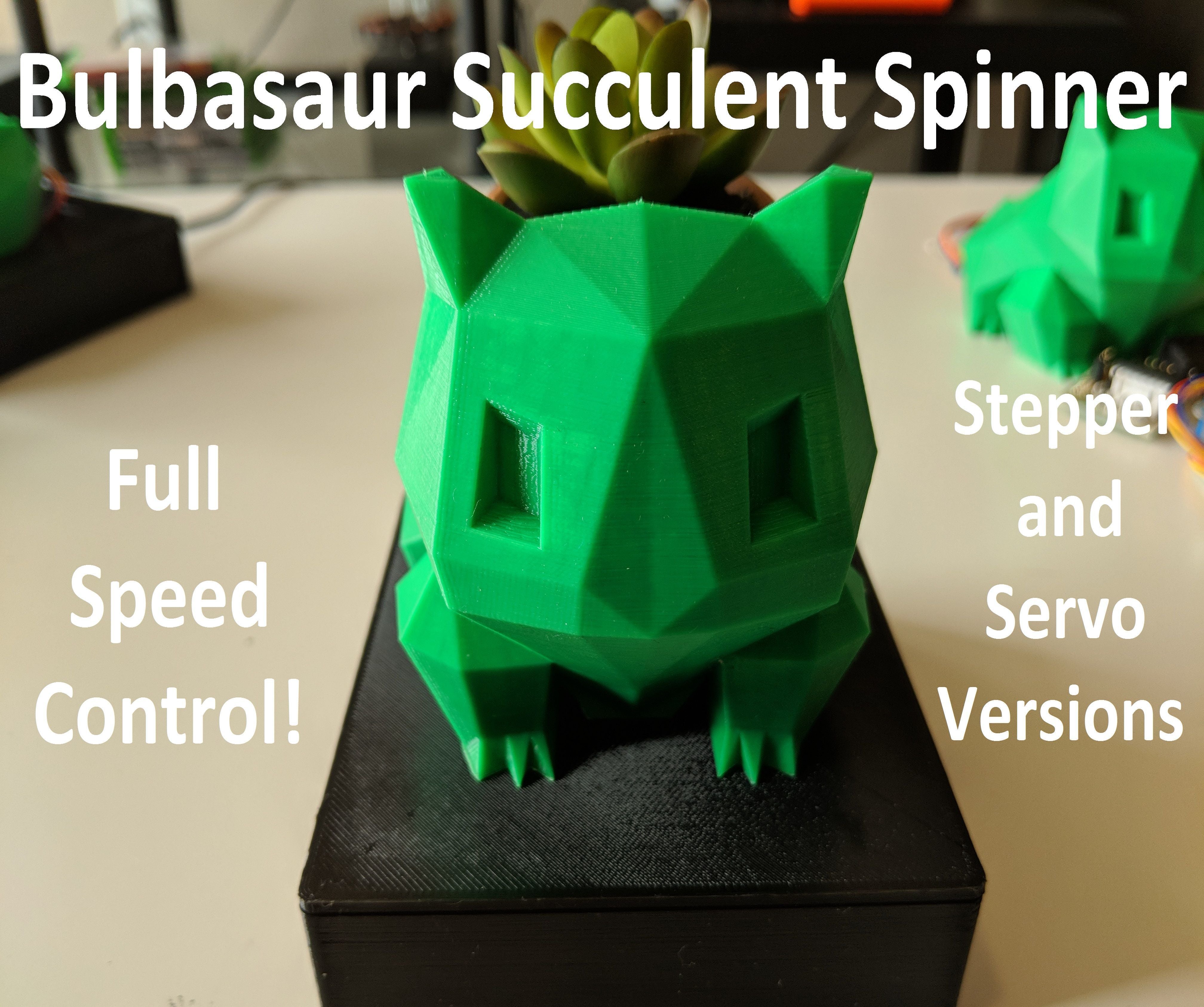 Bulbasaur Succulent Spinner