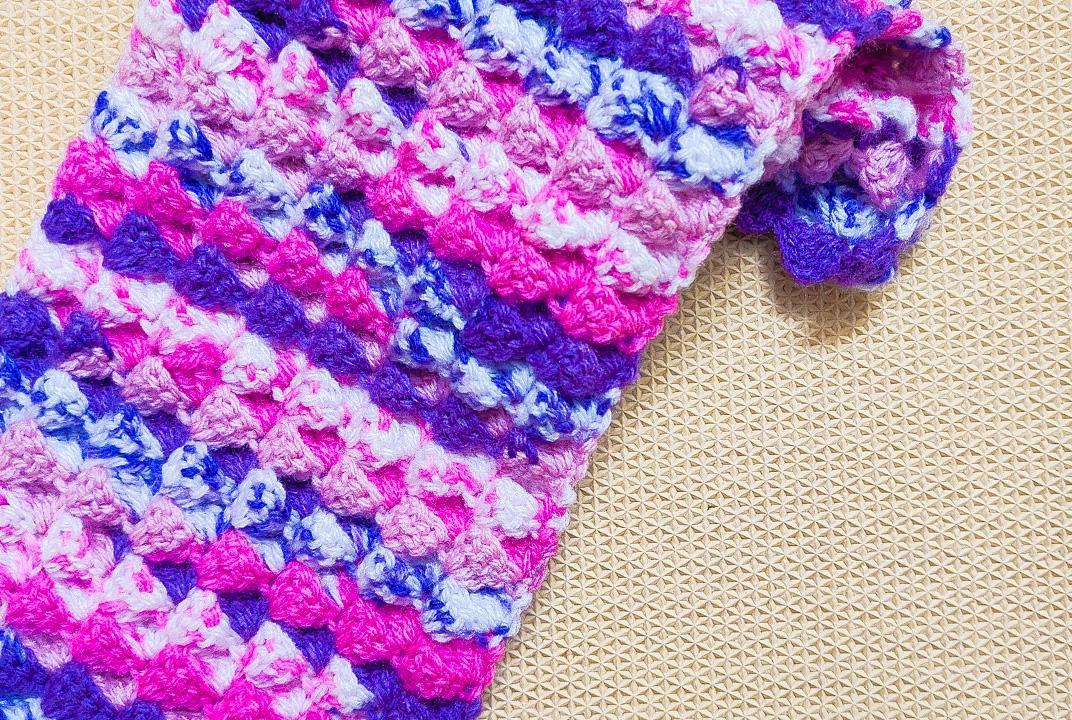 Easiest One Row Repeat Crochet Scarf Pattern