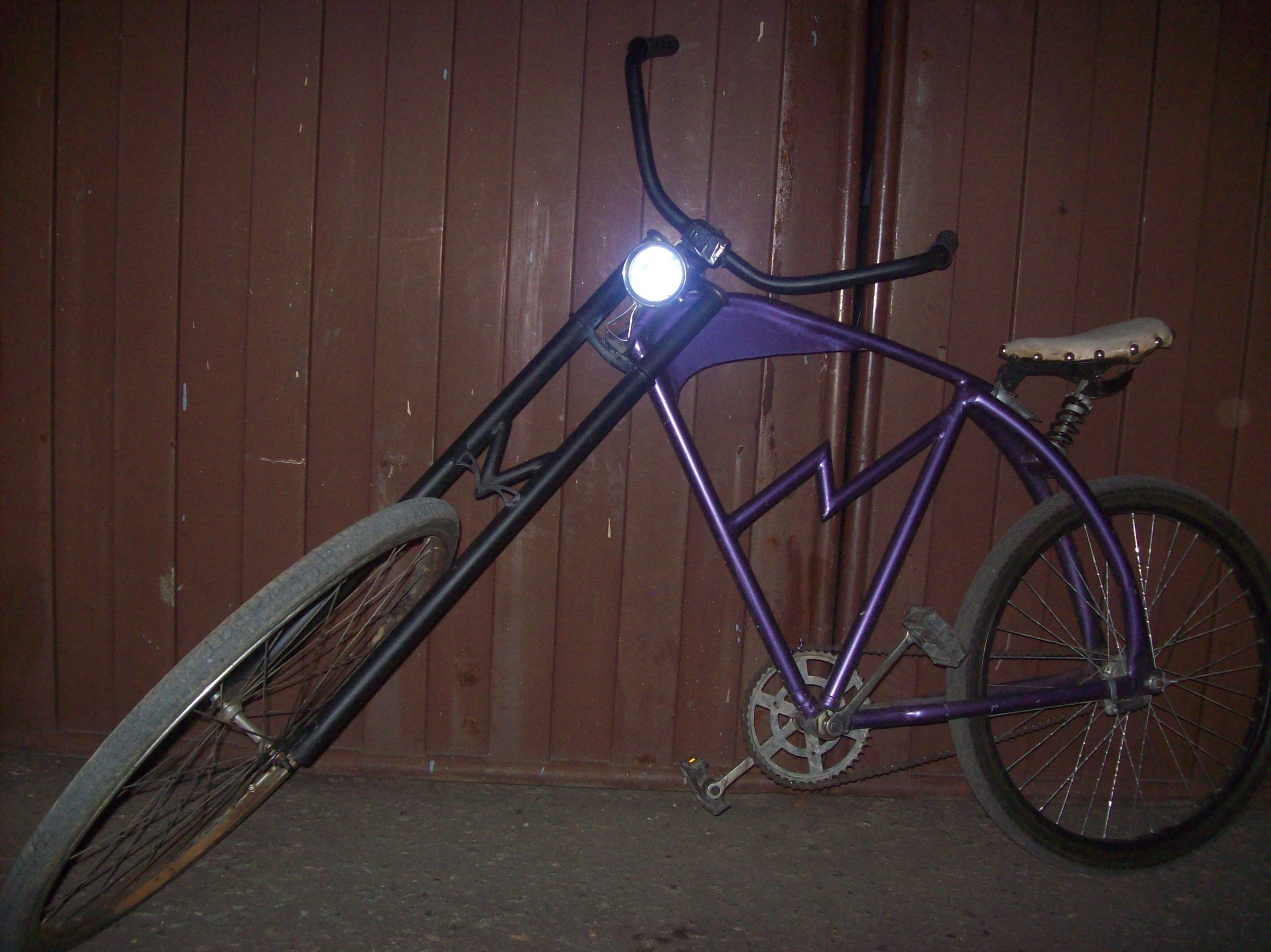 Old Style Bike Led Flashlight.