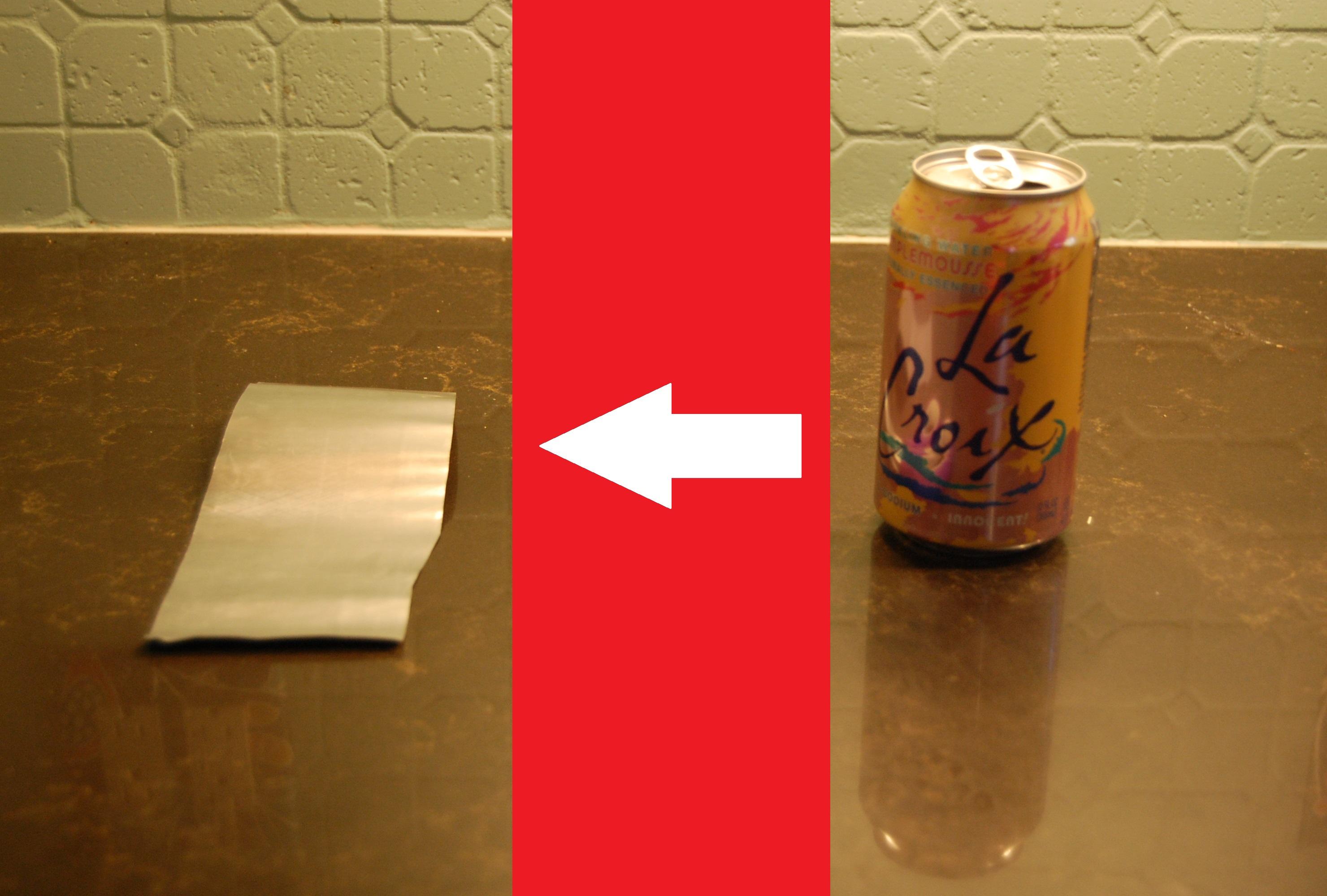 Instant Sheet Metal From Aluminum Soda Cans