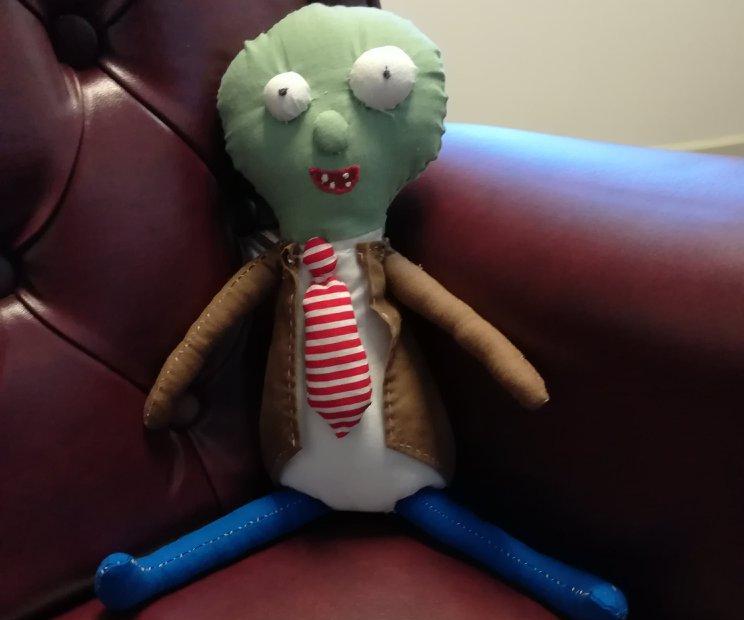 Zombie Rag Doll...The Zombies Are Coming...Brainz