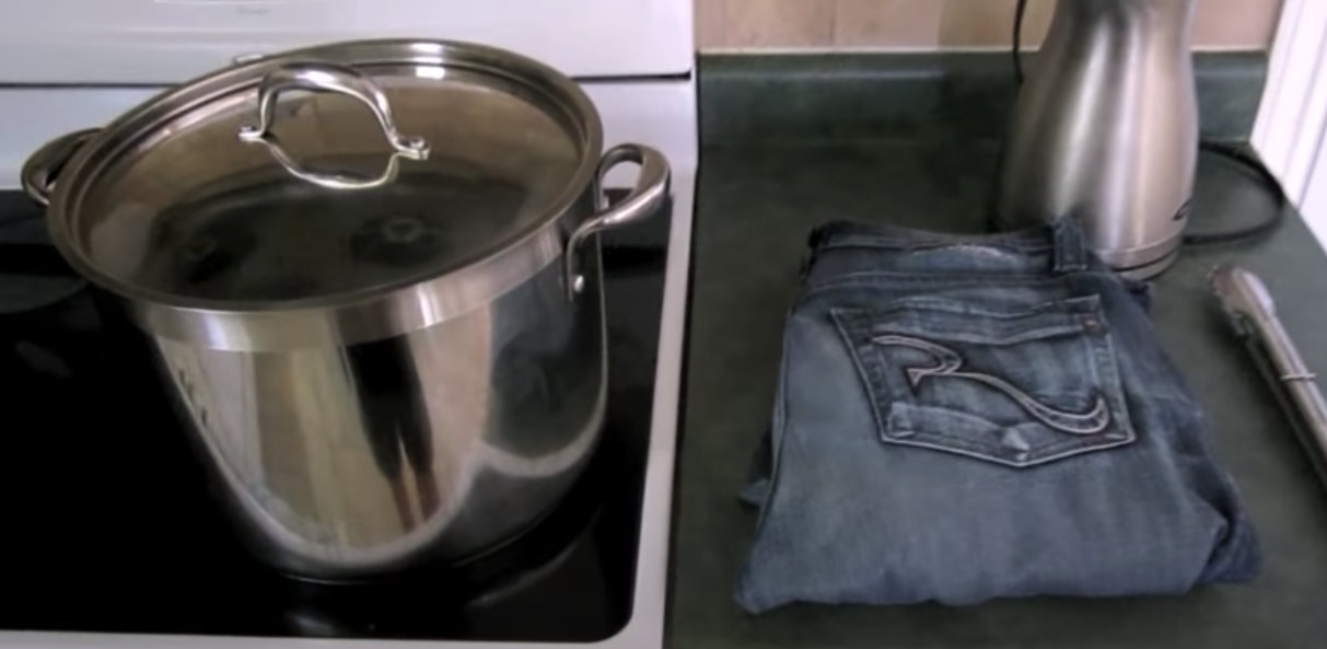 How to Shrink Your Jeans? (The Boiling Method)