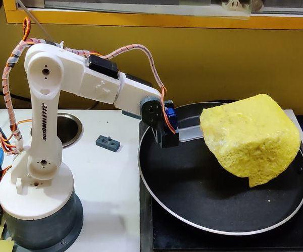 AUTOmelette - Automated Omelette Cooking Articulated Robot