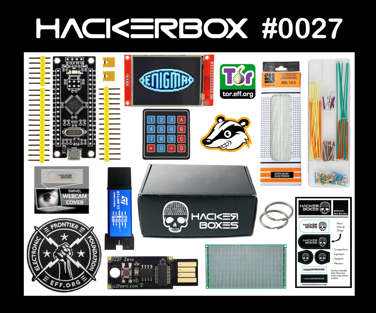 HackerBox 0027: Cypherpunk