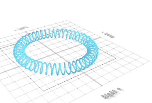 Designing a Toroidal Spring With SelfCAD