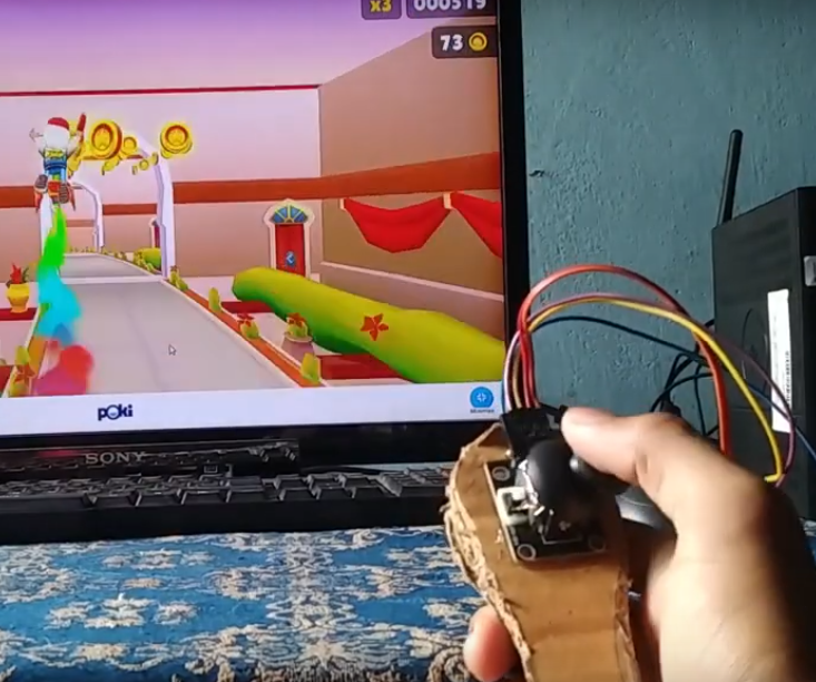 Joystick Game Controller Using Arduino UNO