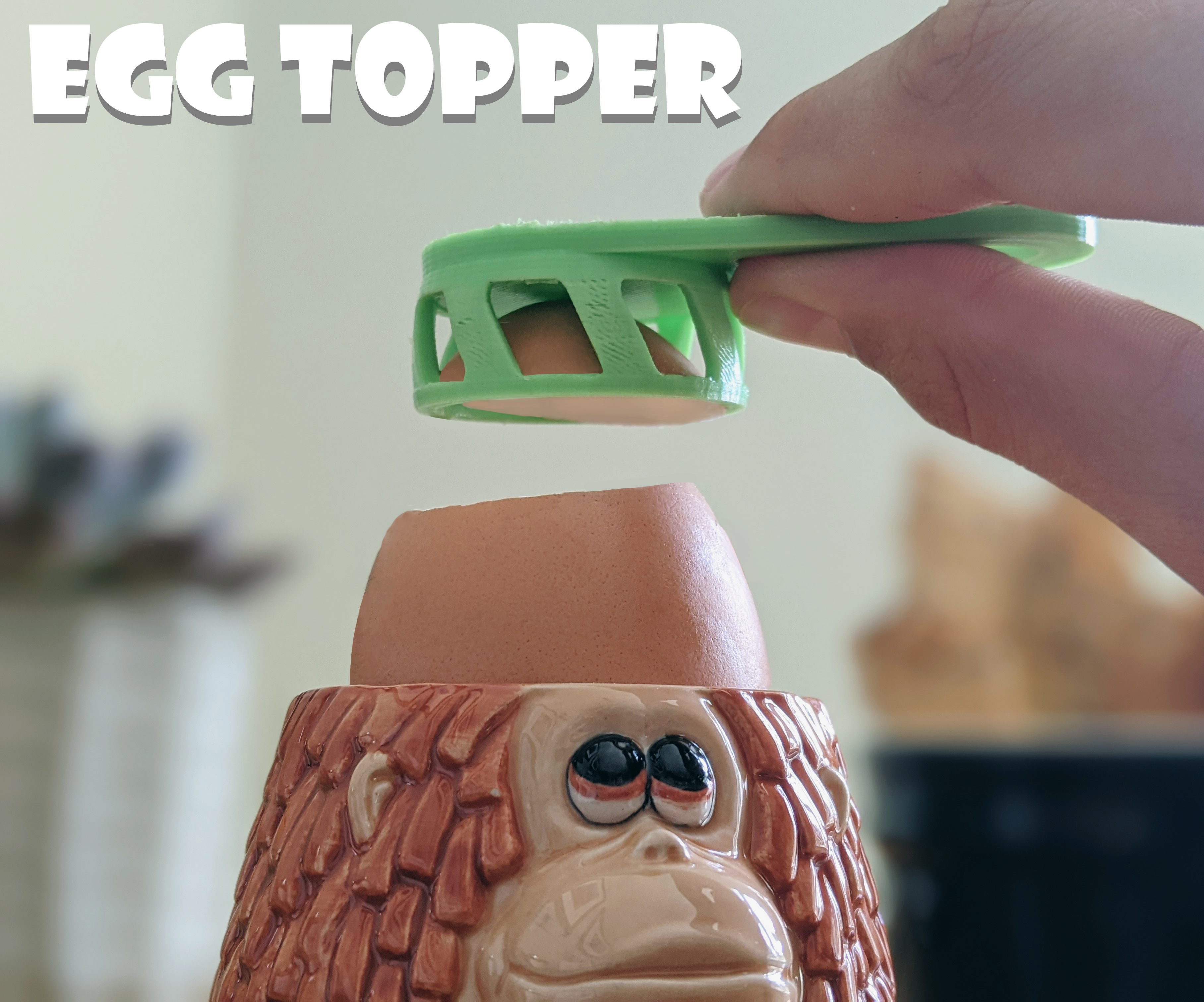 Egg Topper -Tinkercad Basics