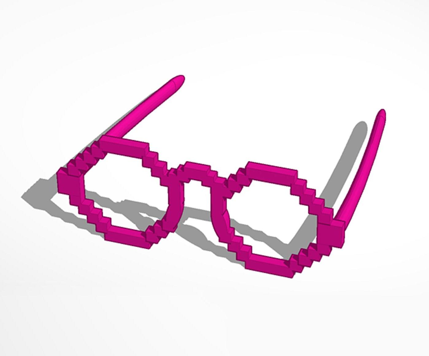 Minecraft Party Glasses