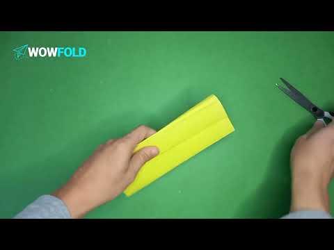 How to Make Paper Plane Launcher