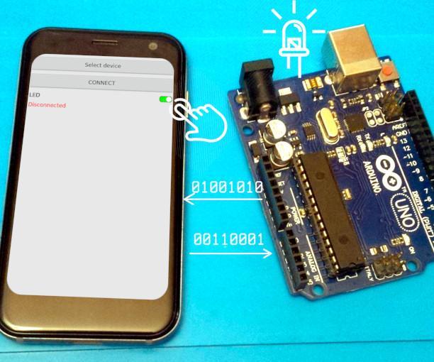 Building a Mobile App to Control Arduino Board Via Bluetooth