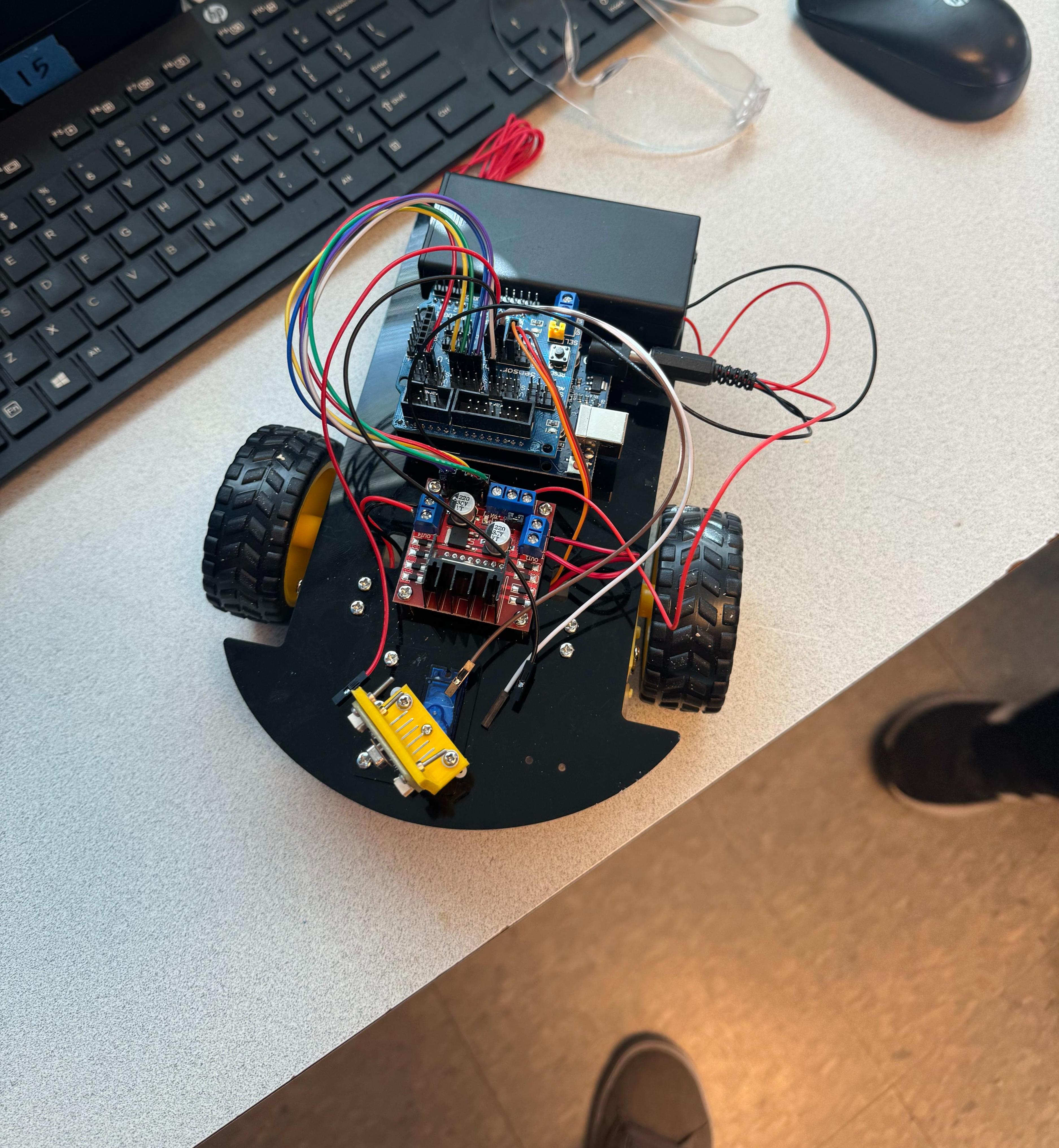 Heat-seeking Robot Car - Monarch High School