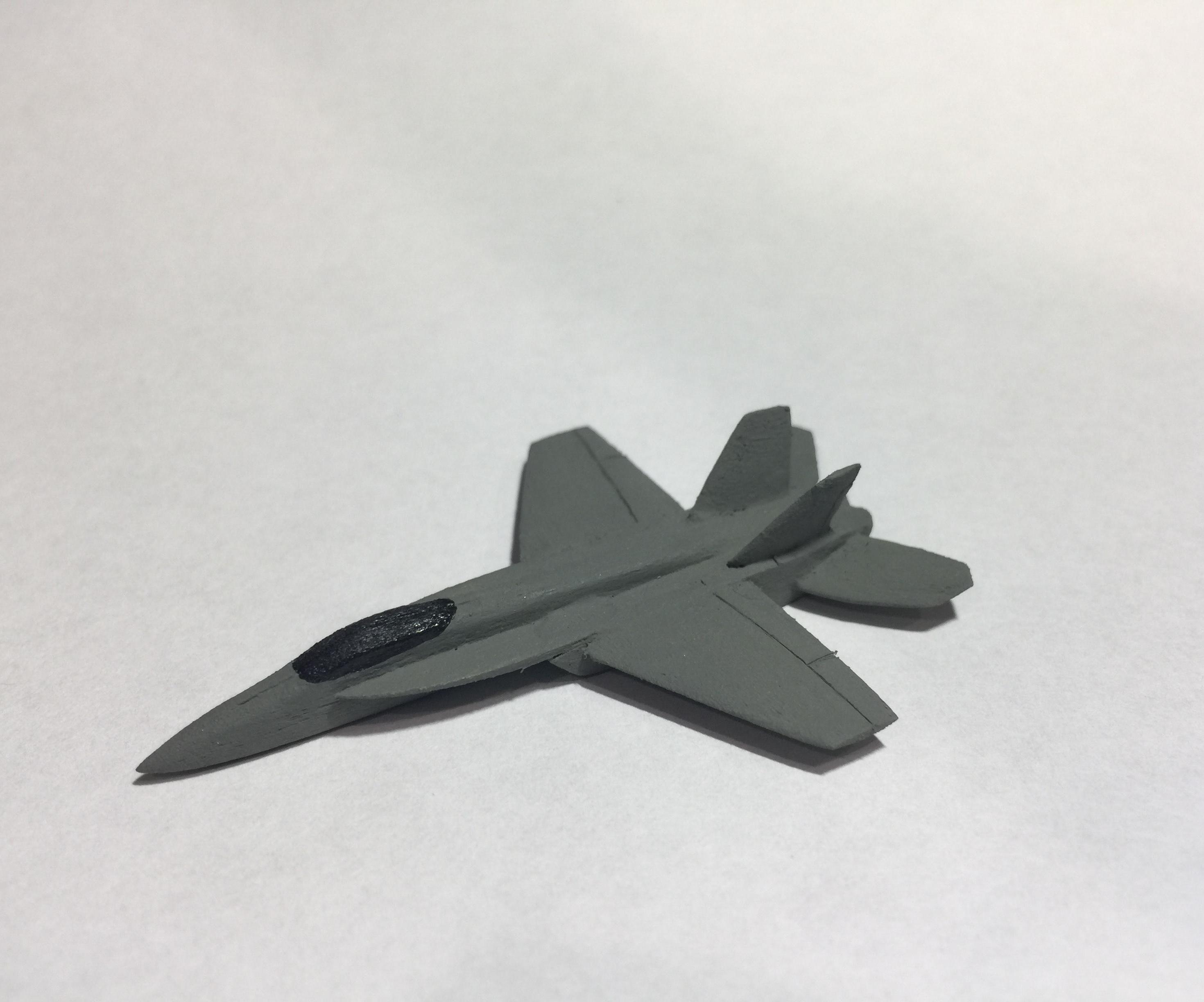 F-18 Super Hornet Out of Popsicle Sticks