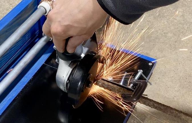 Sliding Angle Grinder Jig