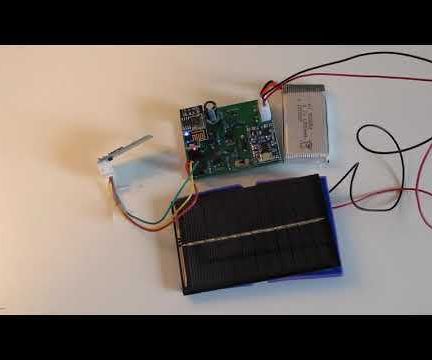 Solar Powered Security Sensor