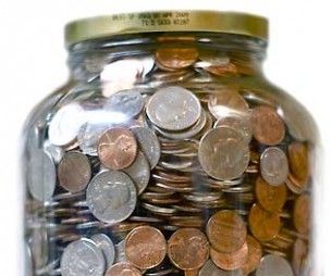 How to Place Coins in a Jar