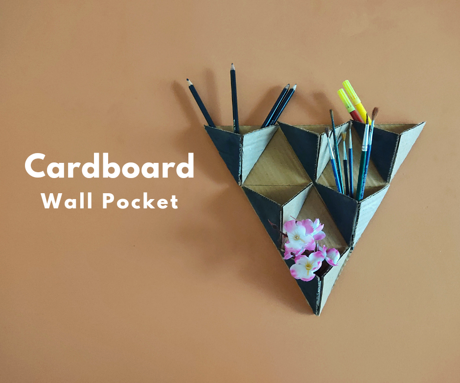 Cardboard Wall Pocket Organizer