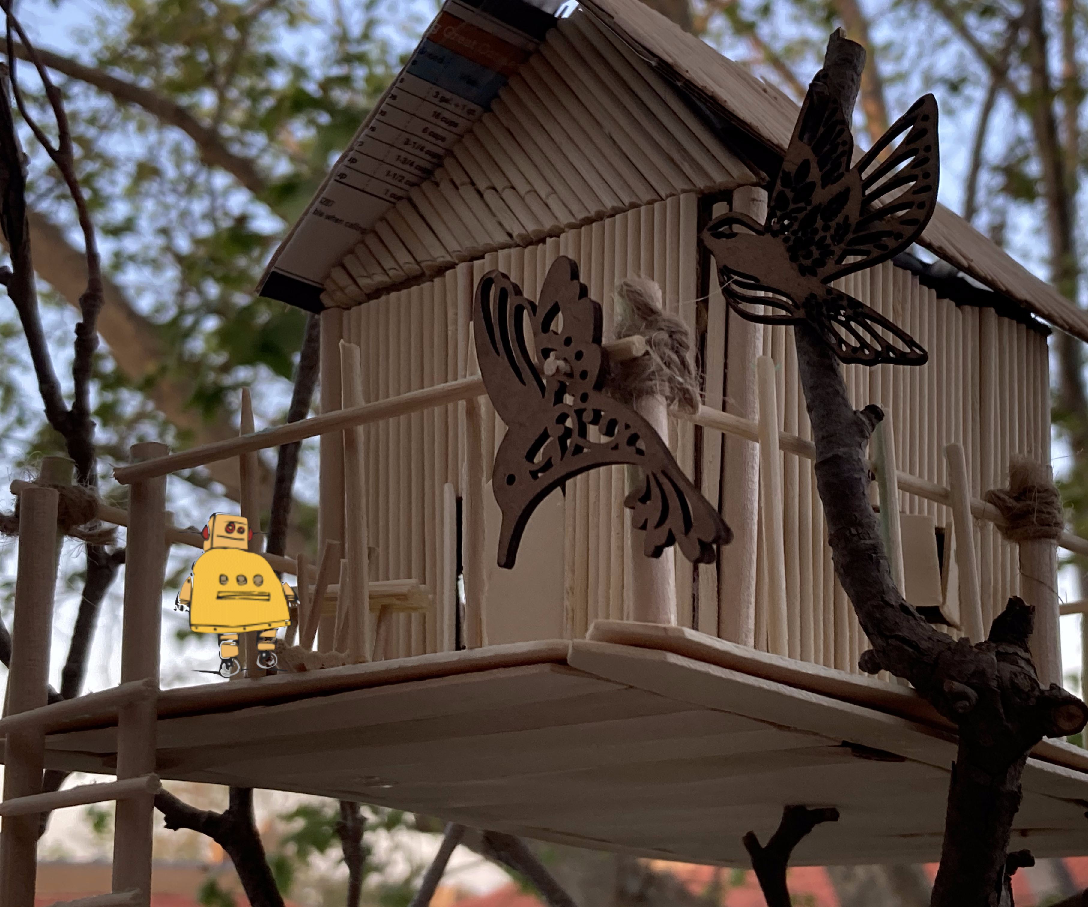 Bamboo Tree House - an Architectural Model