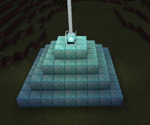 How to Fully Power a Beacon in Minecraft