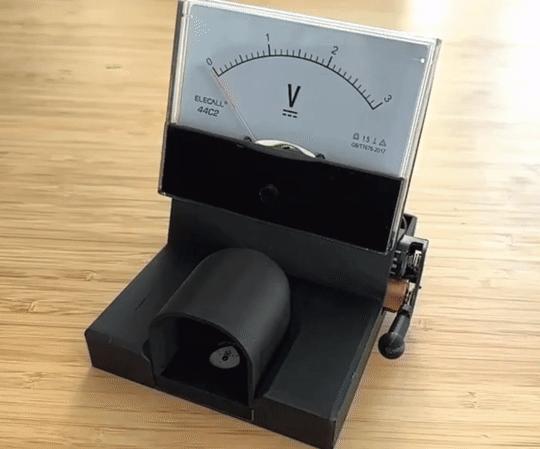 Analog Heartbeat Gauge