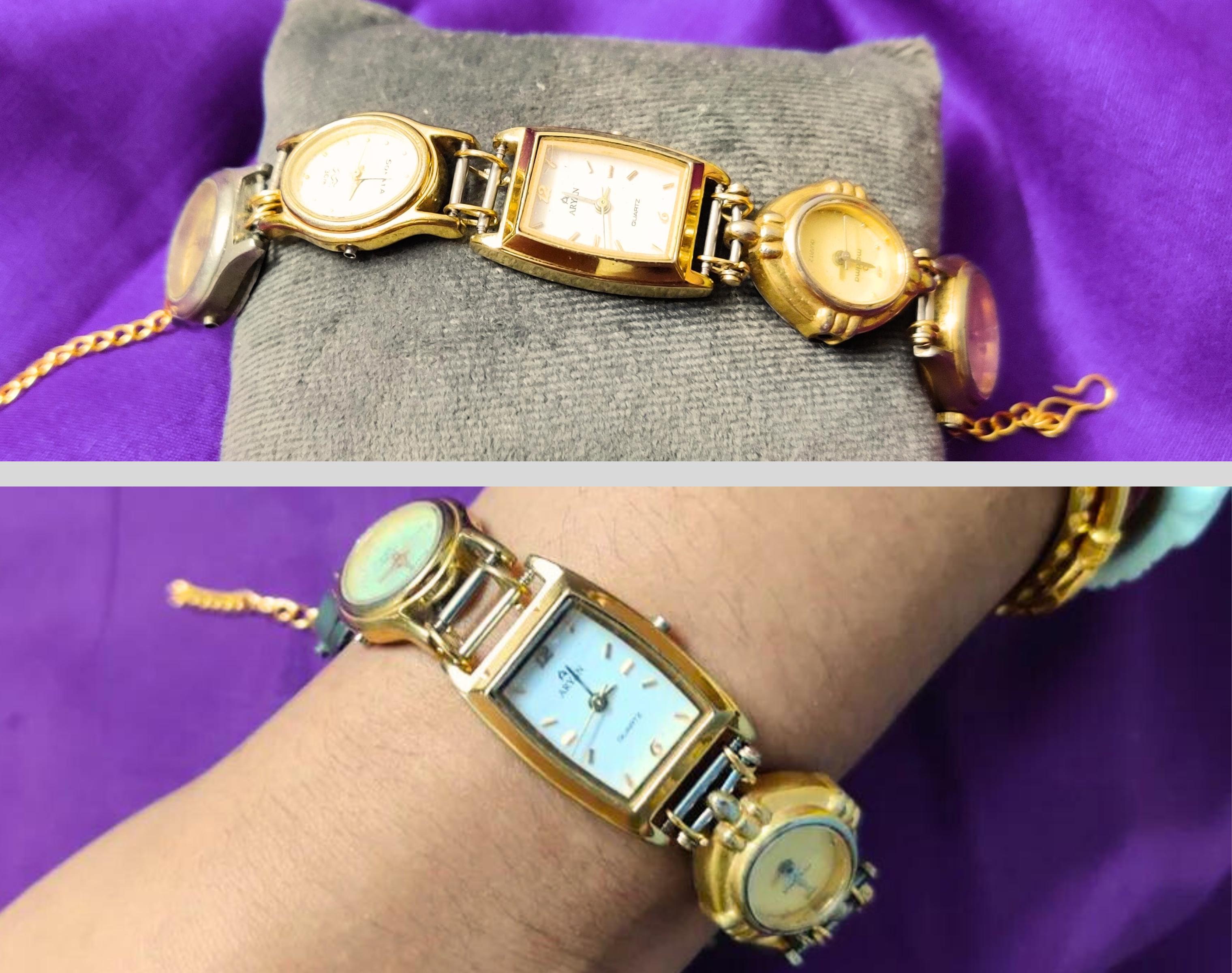 Timeless Elegance: Crafting a Unique Bracelet From Vintage Wristwatch Dials