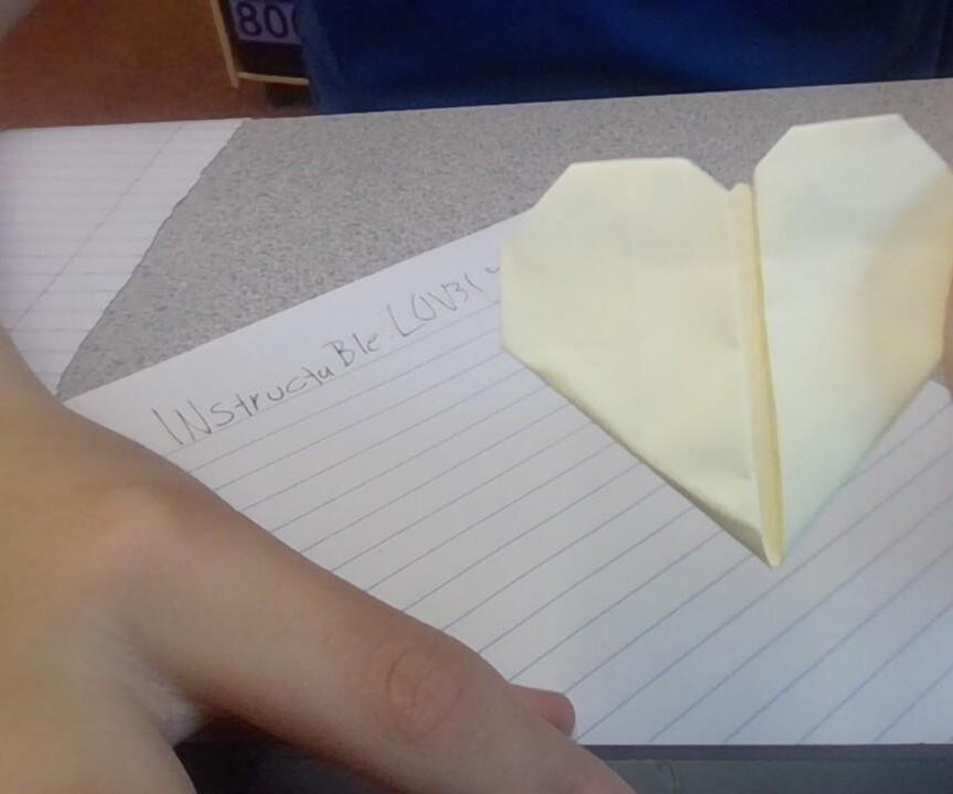 Diy Heart (sticky Notes.)