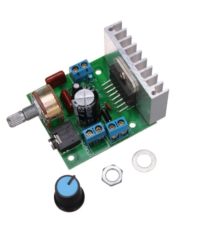 Building a Stereo Audio Amplifier Circuit With the TDA7297 Amplifier IC