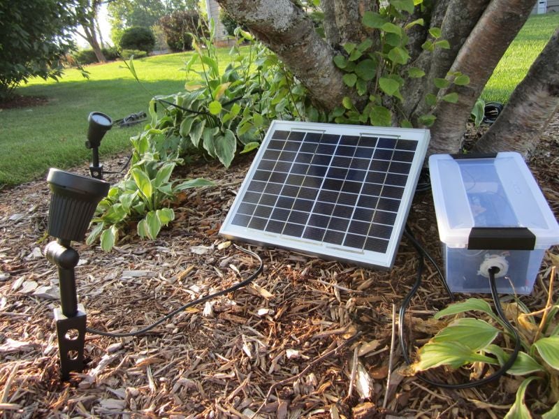 High Powered LED Solar Lighting System