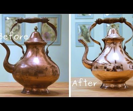 Antique Restoration Is Mostly Easy (brass Tepot to Mirror)