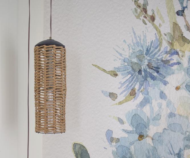 Transform a Rusty Hanging Lamp With Twine